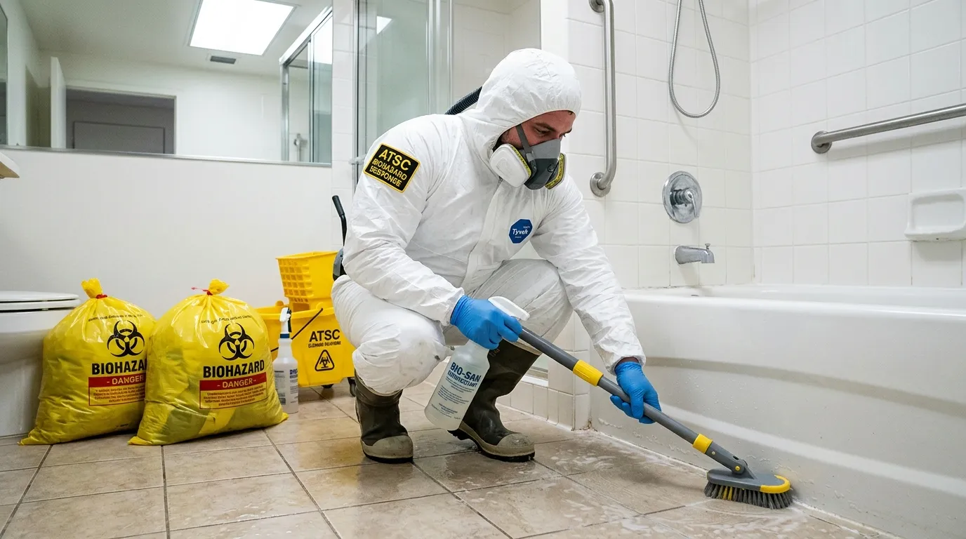 Decontamination equipment deployed for Blood Cleanup in Little Falls